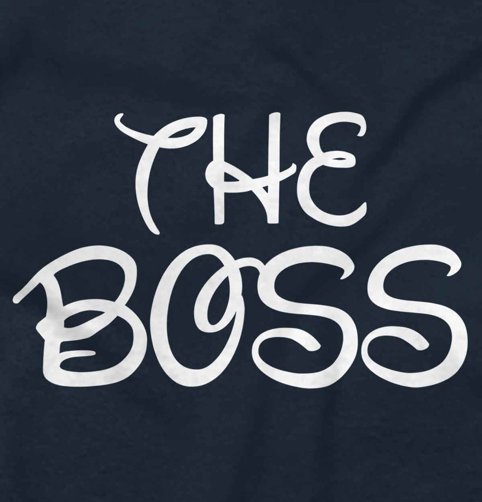 The Boss Romper Bodysuit-Direct To Garment Print-Brisco Baby