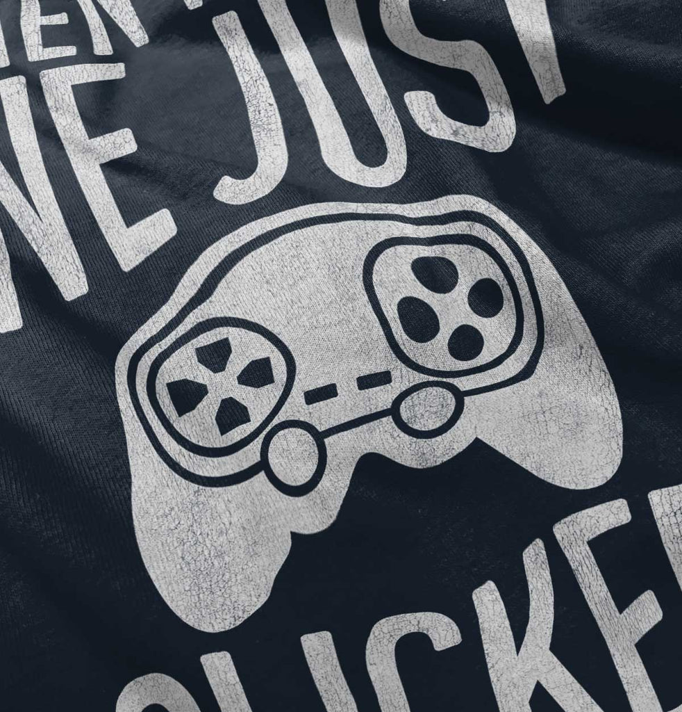 We Just Clicked Video Game Nerd Romper Bodysuit-Direct To Garment Print-Brisco Baby