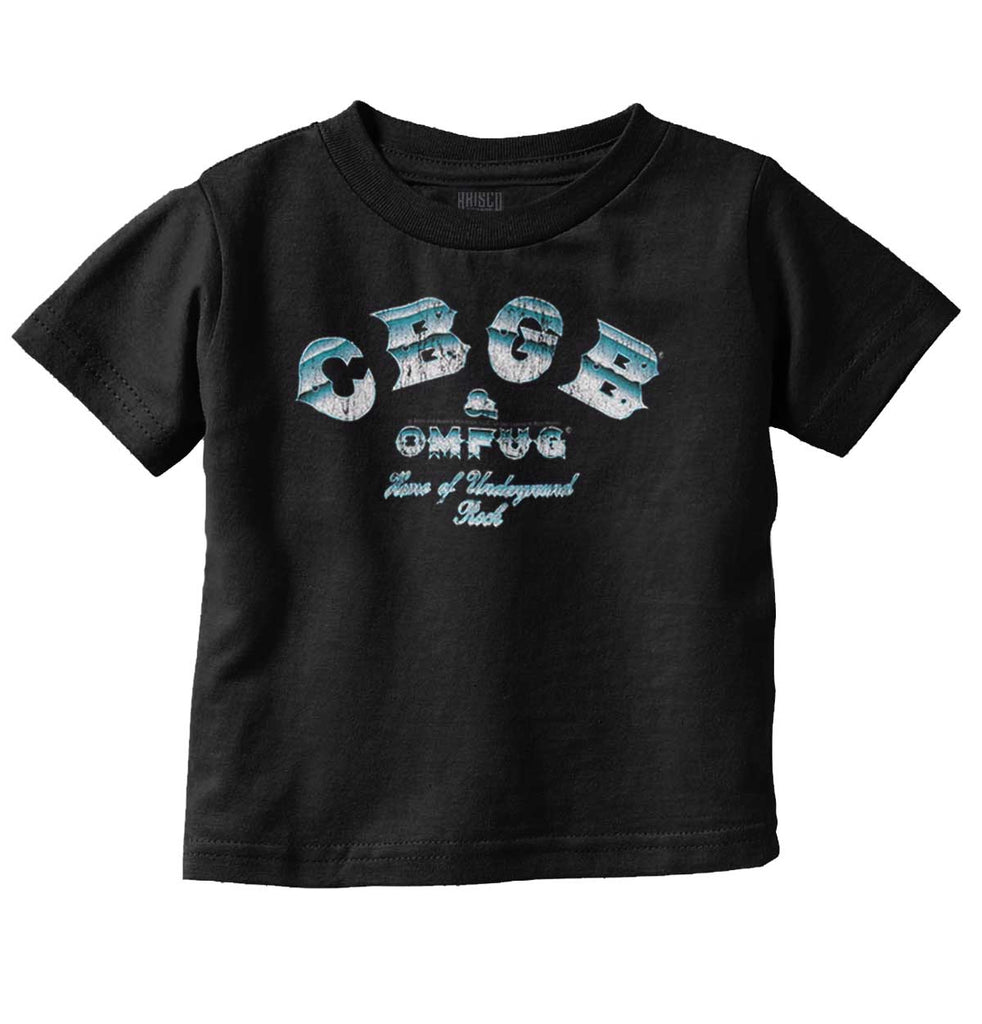 Logo of CBGB Infant Toddler T Shirt-Direct To Garment Print-Brisco Baby