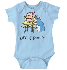 Dog Baby Food Romper Bodysuit-Direct To Garment Print-Brisco Baby