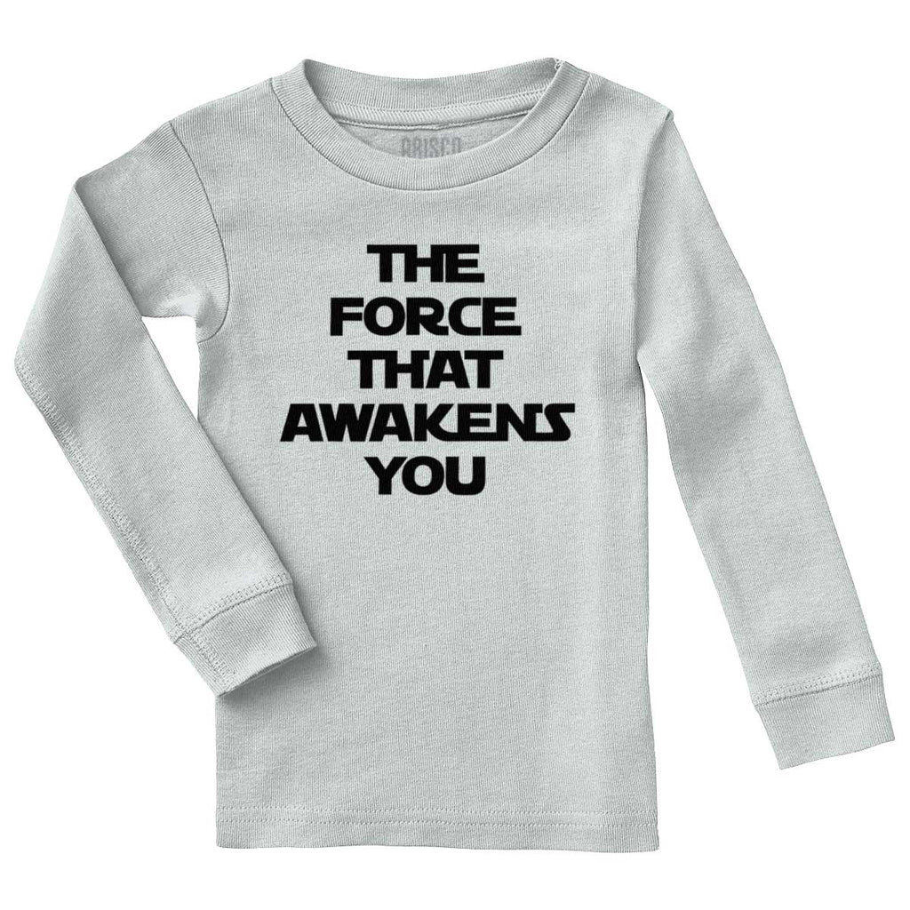 Force Awakens You Solid Baby Pajama Top-Direct To Garment Print-Brisco Baby