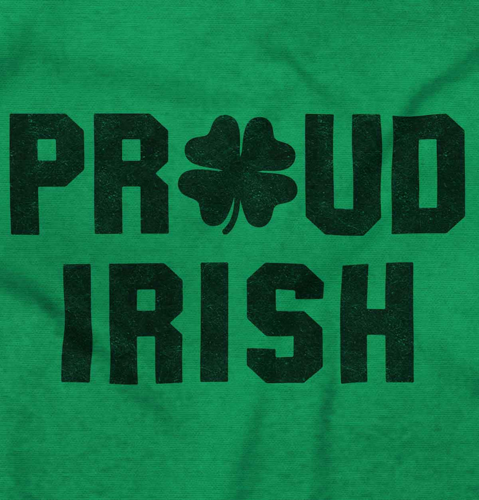 Proud Irish Romper Bodysuit-Direct To Garment Print-Brisco Baby