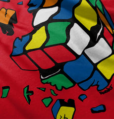 Broken Rubiks Infant Toddler T Shirt-Direct To Garment Print-Brisco Baby