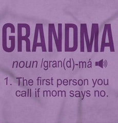 Grandma Toddler Ruffled Trim T-Shirt-Direct To Garment Print-Brisco Baby