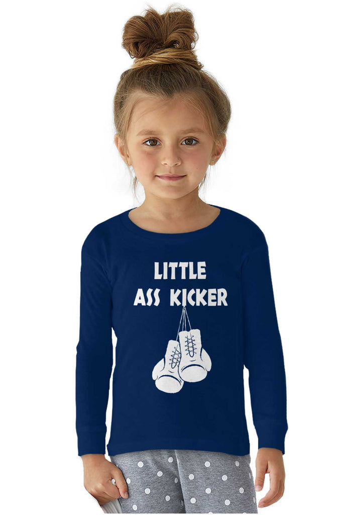 Little Ass Kicker Solid Baby Pajama Top-Direct To Garment Print-Brisco Baby