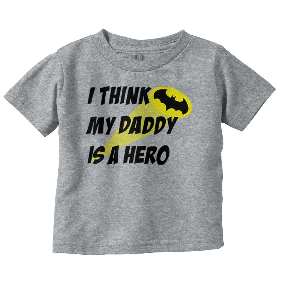 Daddy Is Batman Infant Toddler T Shirt-Direct To Garment Print-Brisco Baby