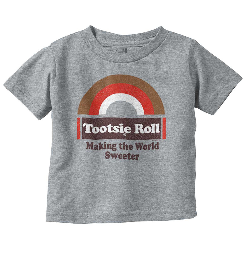 Making The World Sweeter Infant Toddler T Shirt-Direct To Garment Print-Brisco Baby