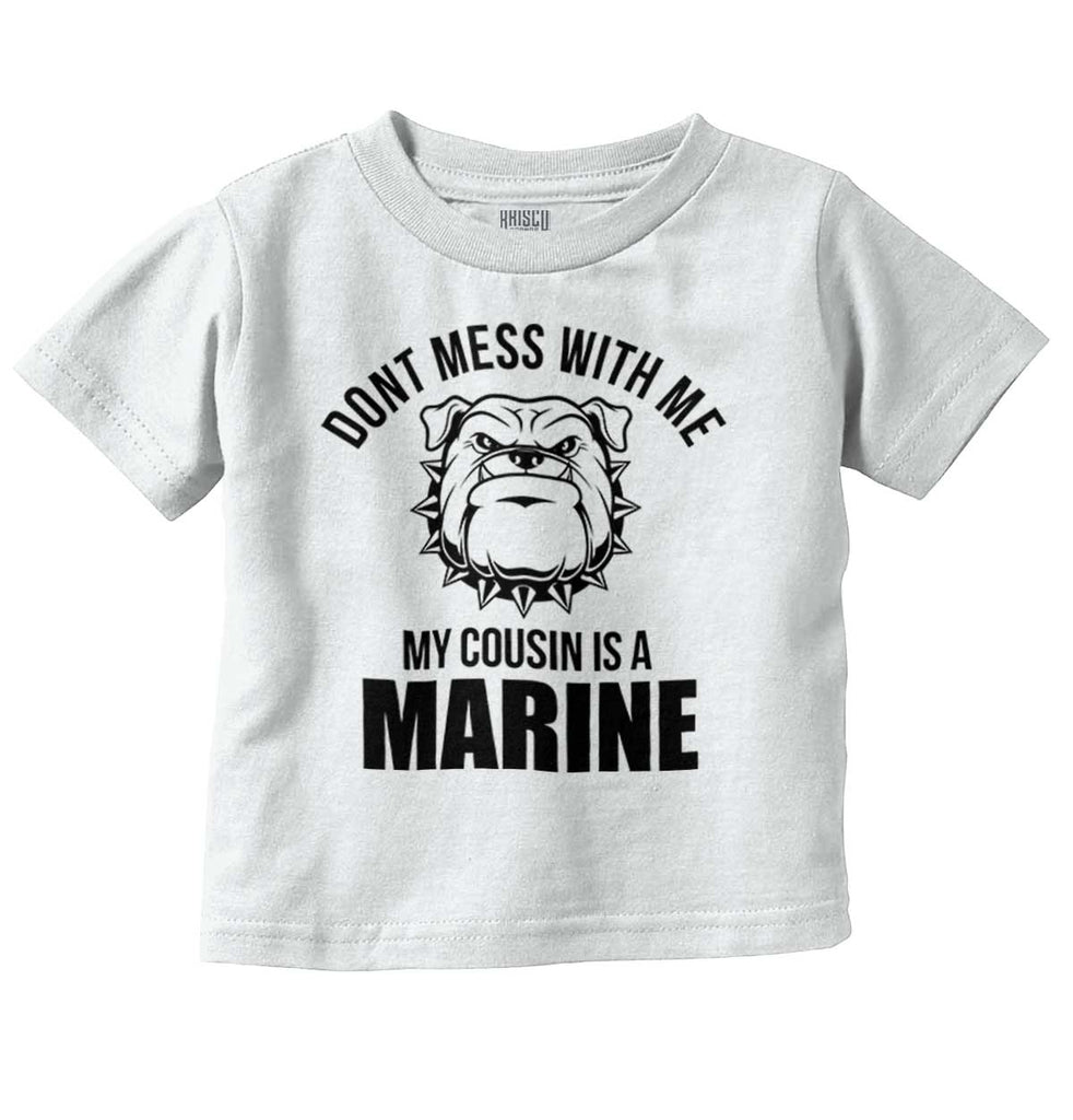 Marine Cousin Infant Toddler T Shirt-Direct To Garment Print-Brisco Baby