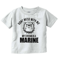 Marine Cousin Infant Toddler T Shirt-Direct To Garment Print-Brisco Baby