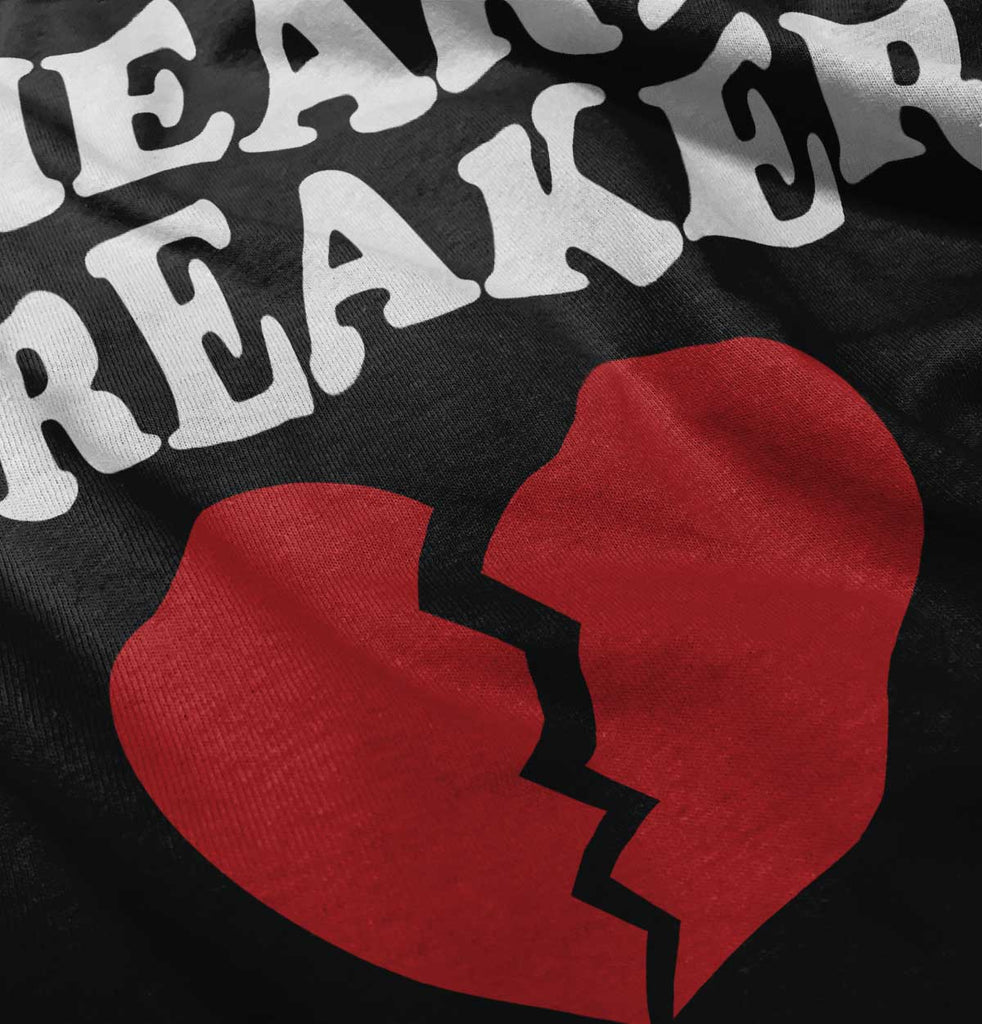 Heart Breaker Infant Baby Bib-Direct To Garment Print-Brisco Baby