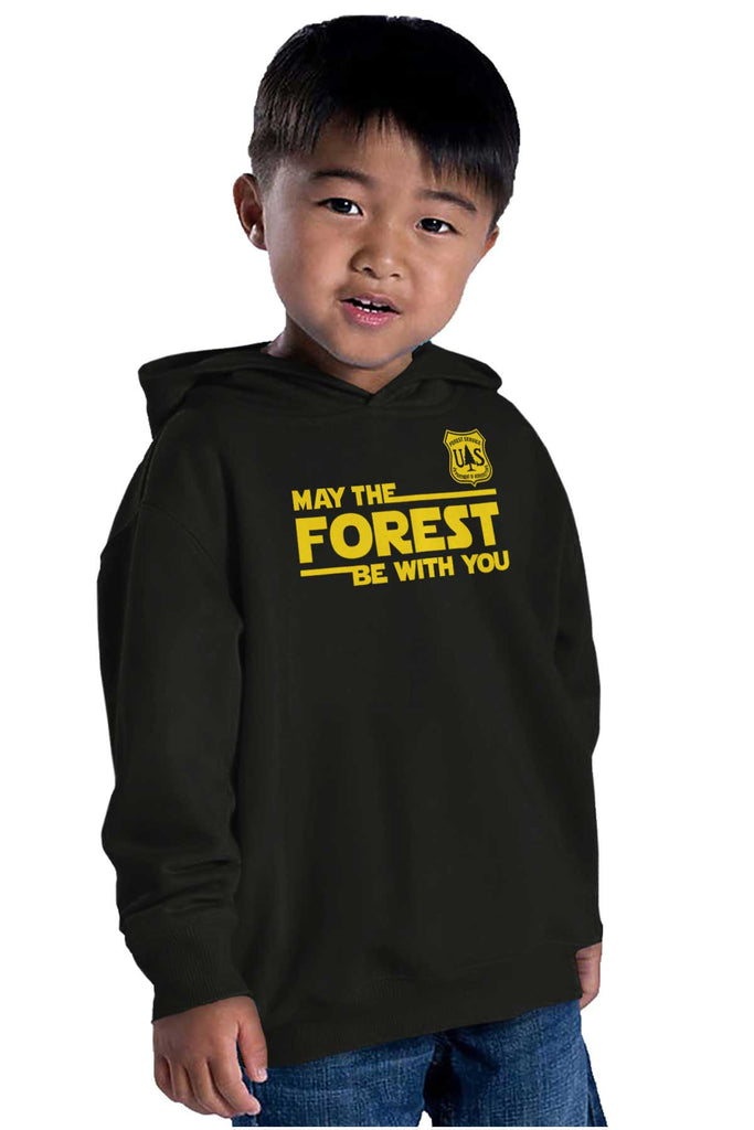 May The Forest Toddler Pullover Hoodie-Direct To Garment Print-Brisco Baby