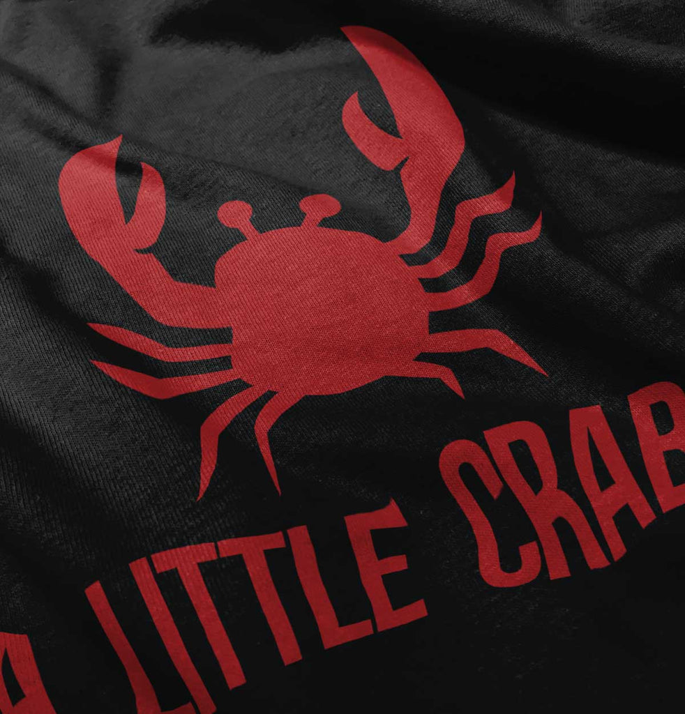 A Little Crabby Infant Toddler T Shirt-Direct To Garment Print-Brisco Baby