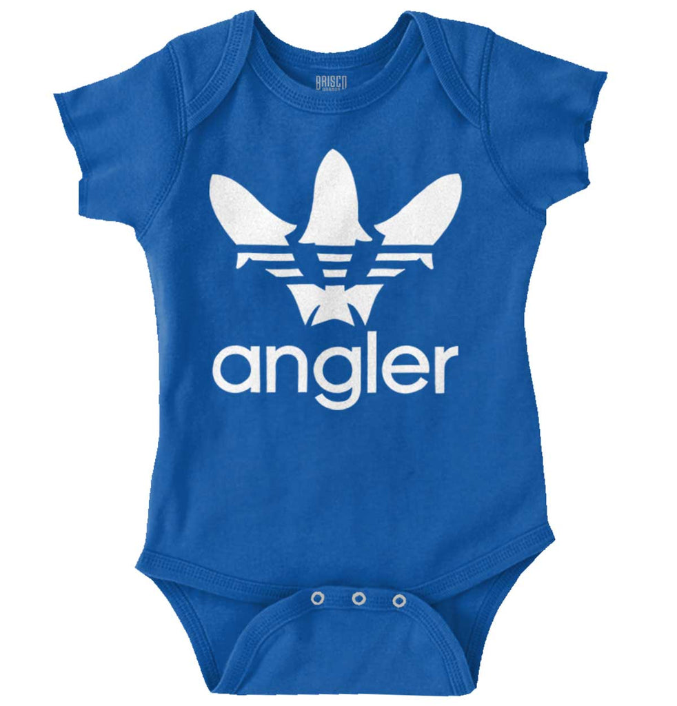 Angler Romper Bodysuit-Direct To Garment Print-Brisco Baby
