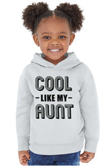 Aunt is Single Toddler Pullover Hoodie-Direct To Garment Print-Brisco Baby