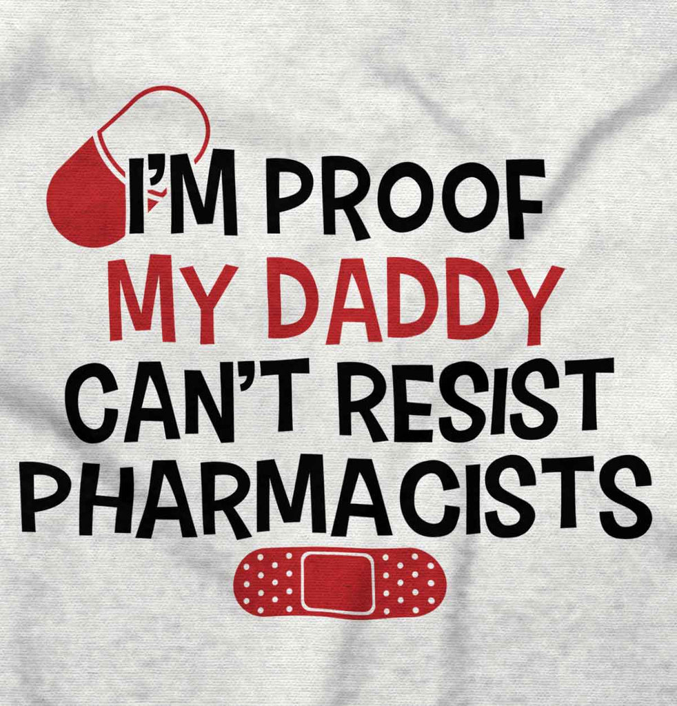 Cant Resist Pharmacists Romper Bodysuit-Direct To Garment Print-Brisco Baby