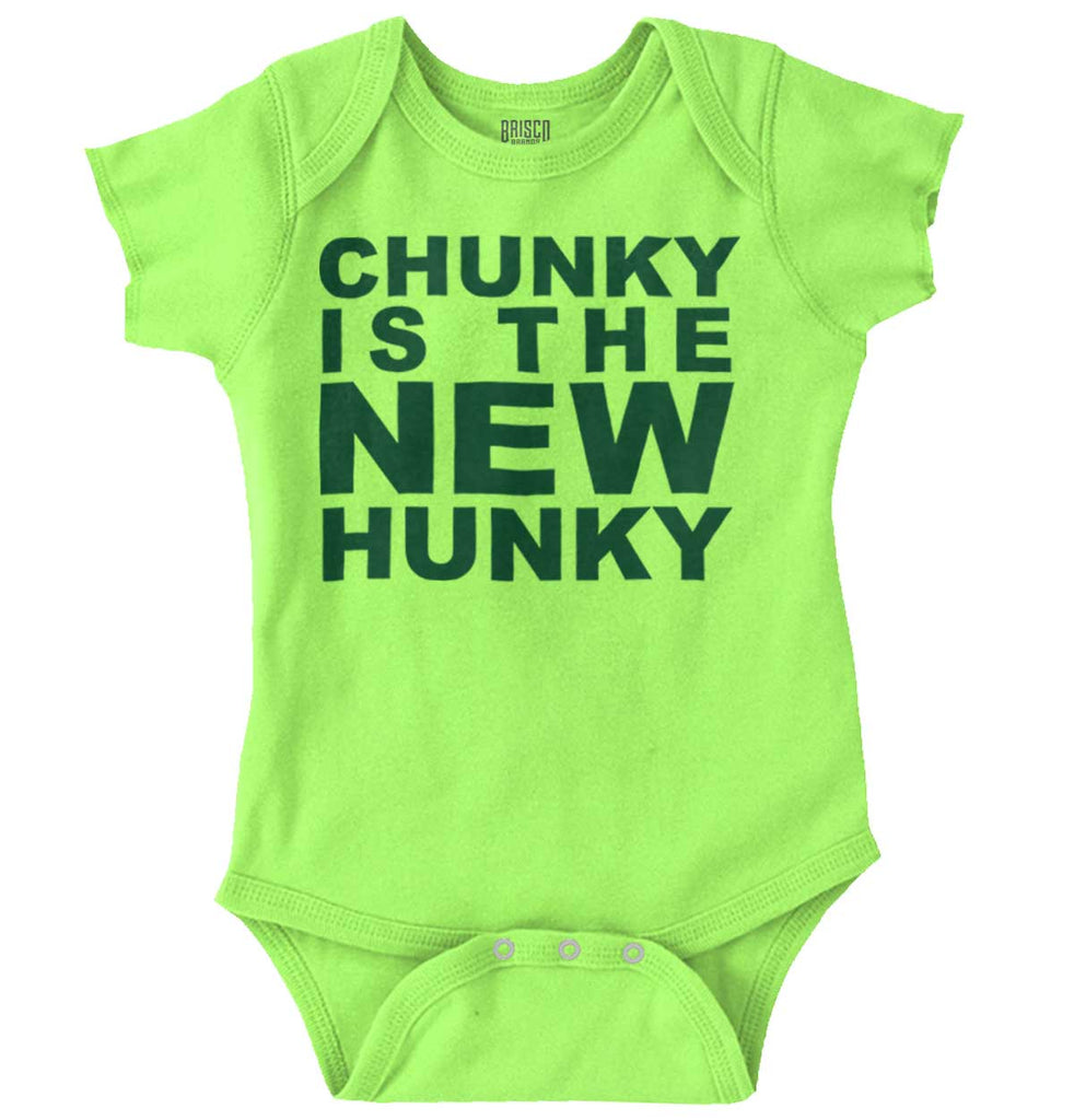 New Hunky Romper Bodysuit-Direct To Garment Print-Brisco Baby