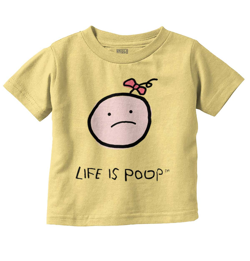 Girl Logo Infant Toddler T Shirt-Direct To Garment Print-Brisco Baby