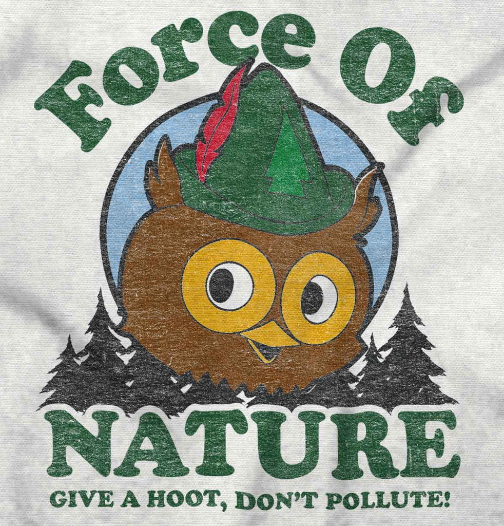 Don’t Pollute Infant Toddler T Shirt-Direct To Garment Print-Brisco Baby