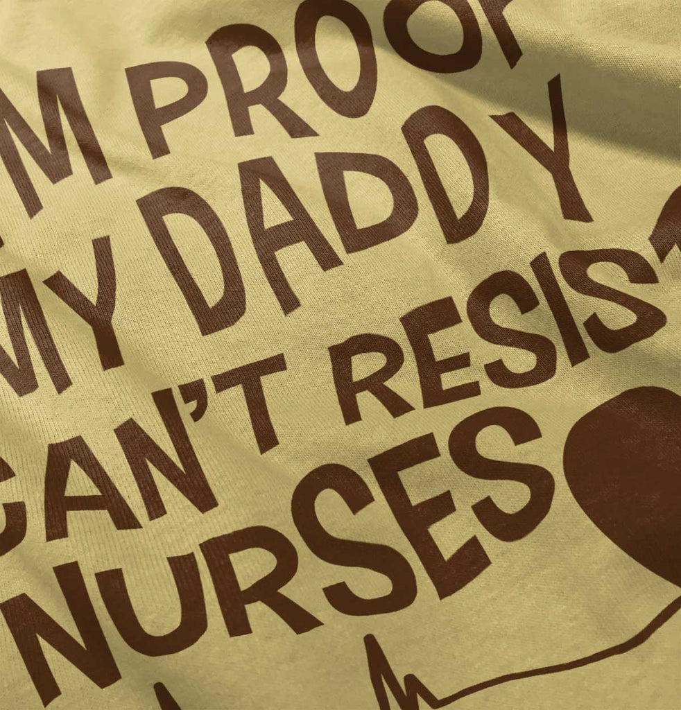 Can't Resist Nurses Infant Toddler T Shirt-Direct To Garment Print-Brisco Baby