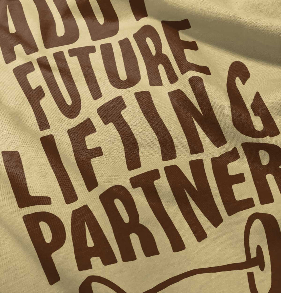 Lifting Partner Romper Bodysuit-Direct To Garment Print-Brisco Baby