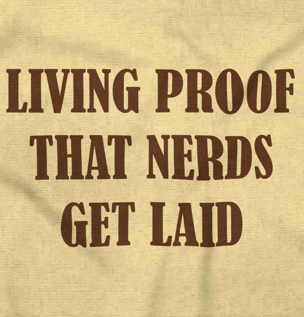 Nerds Get Laid Romper Bodysuit-Direct To Garment Print-Brisco Baby