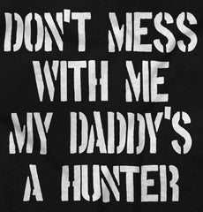 Daddy's A hunter Romper Bodysuit-Direct To Garment Print-Brisco Baby