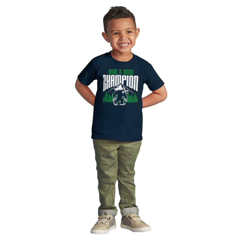 Beast Big Foot Infant Toddler T Shirt-Direct To Garment Print-Brisco Baby