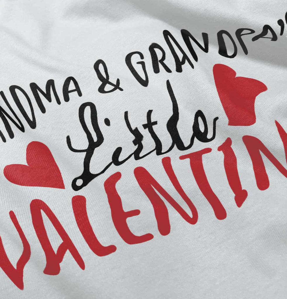 Grandparents Valentine Infant Toddler T Shirt-Direct To Garment Print-Brisco Baby