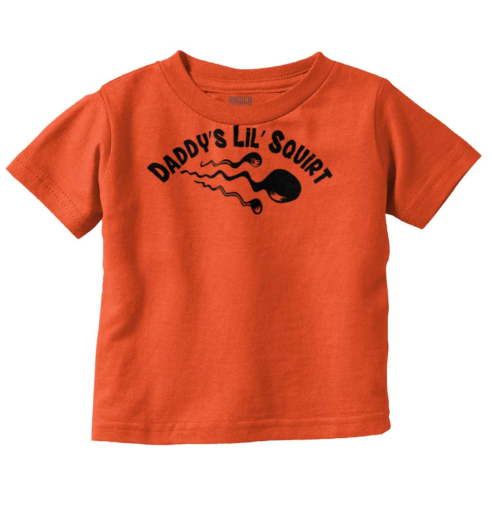 Lil Squirt Infant Toddler T Shirt-Direct To Garment Print-Brisco Baby