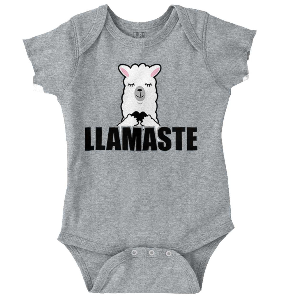 Llamaste Yoga Romper Bodysuit-Direct To Garment Print-Brisco Baby