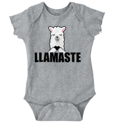 Llamaste Yoga Romper Bodysuit-Direct To Garment Print-Brisco Baby