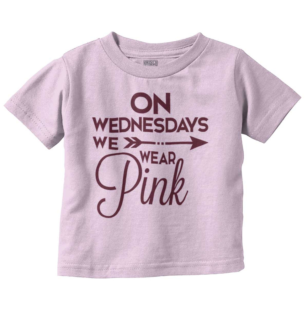 Wear Pink Infant Toddler T Shirt-Direct To Garment Print-Brisco Baby