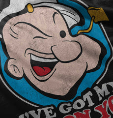 Got My Eye On You Toddler Football Jersey Tee-Direct To Garment Print-Brisco Baby