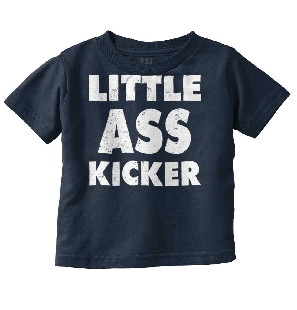 Ass Kicker Infant Toddler T Shirt-Direct To Garment Print-Brisco Baby