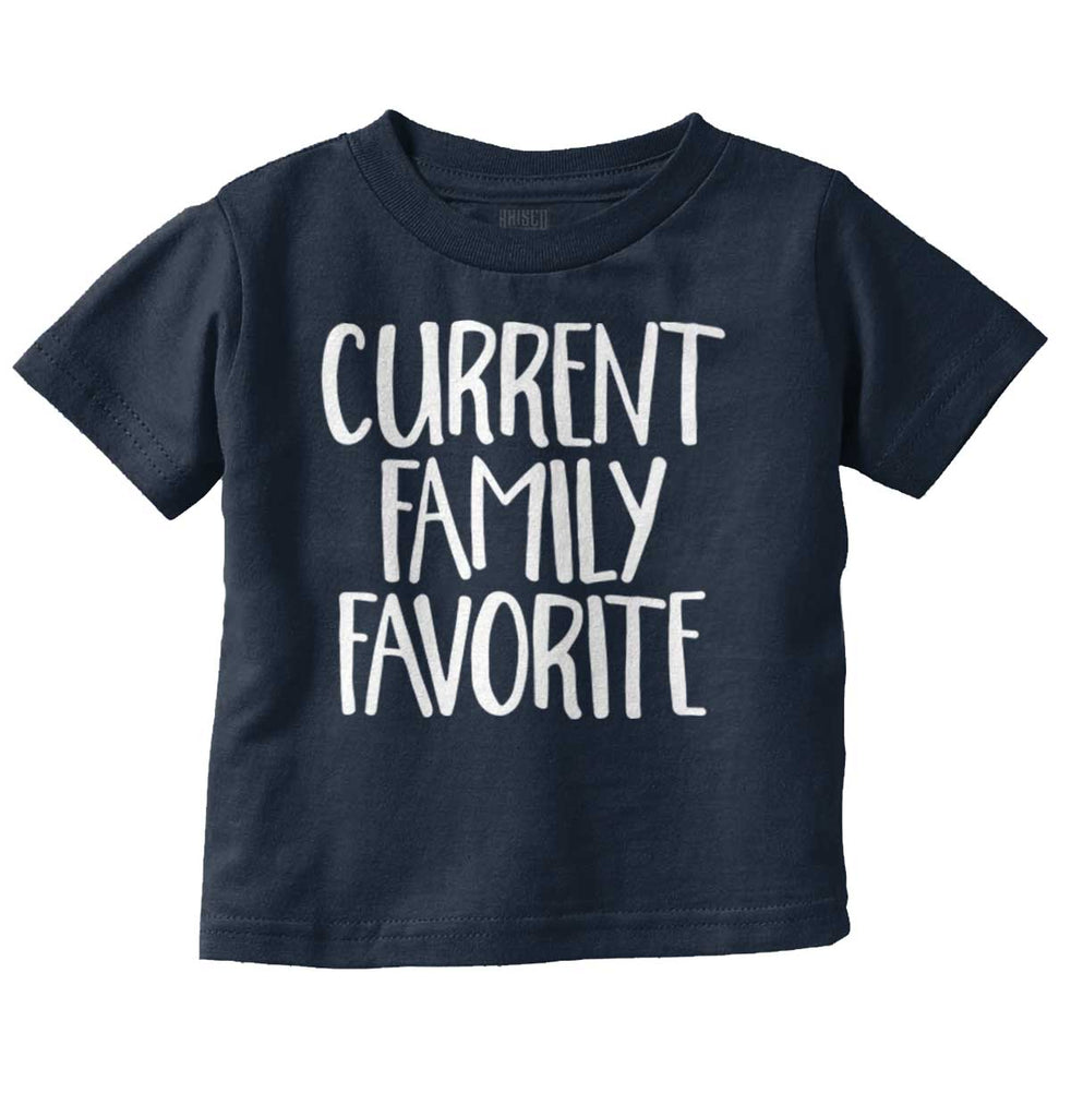 Family Favorite Infant Toddler T Shirt-Direct To Garment Print-Brisco Baby