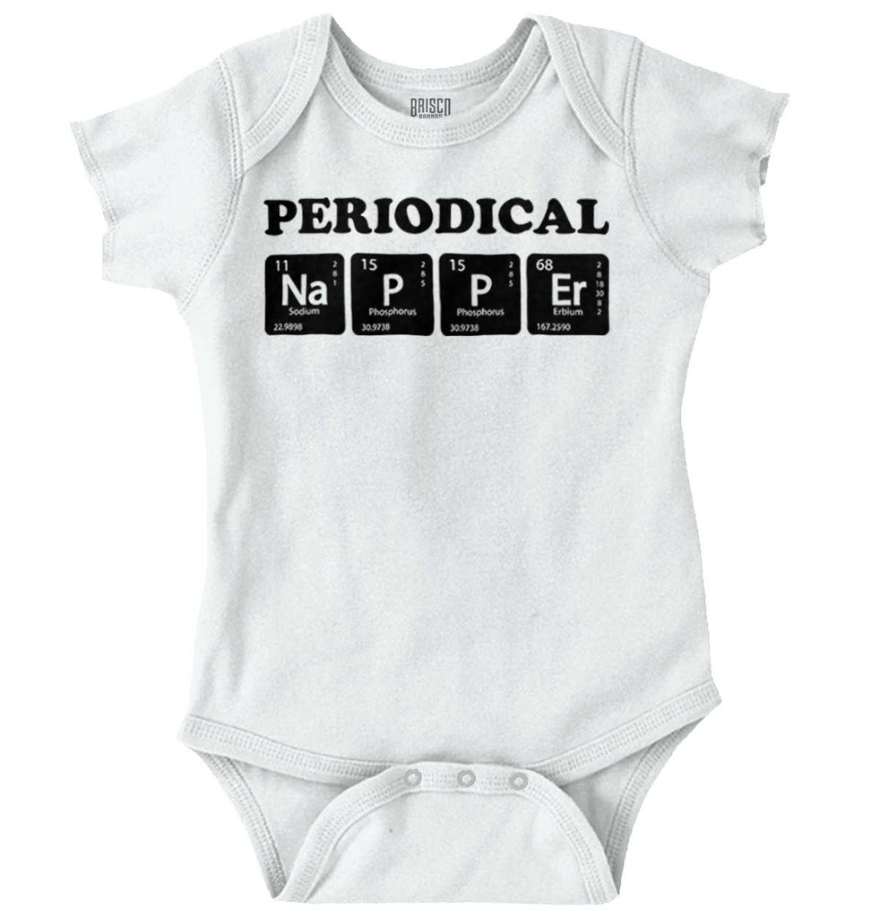 Nap Periodically Romper Bodysuit-Direct To Garment Print-Brisco Baby