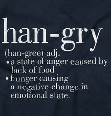 Hangry Definition Romper Bodysuit-Direct To Garment Print-Brisco Baby