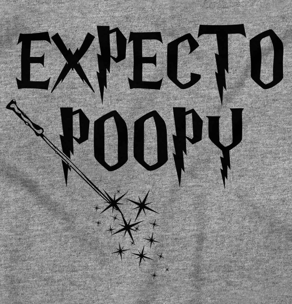 Expecto Poopy Romper Bodysuit-Direct To Garment Print-Brisco Baby