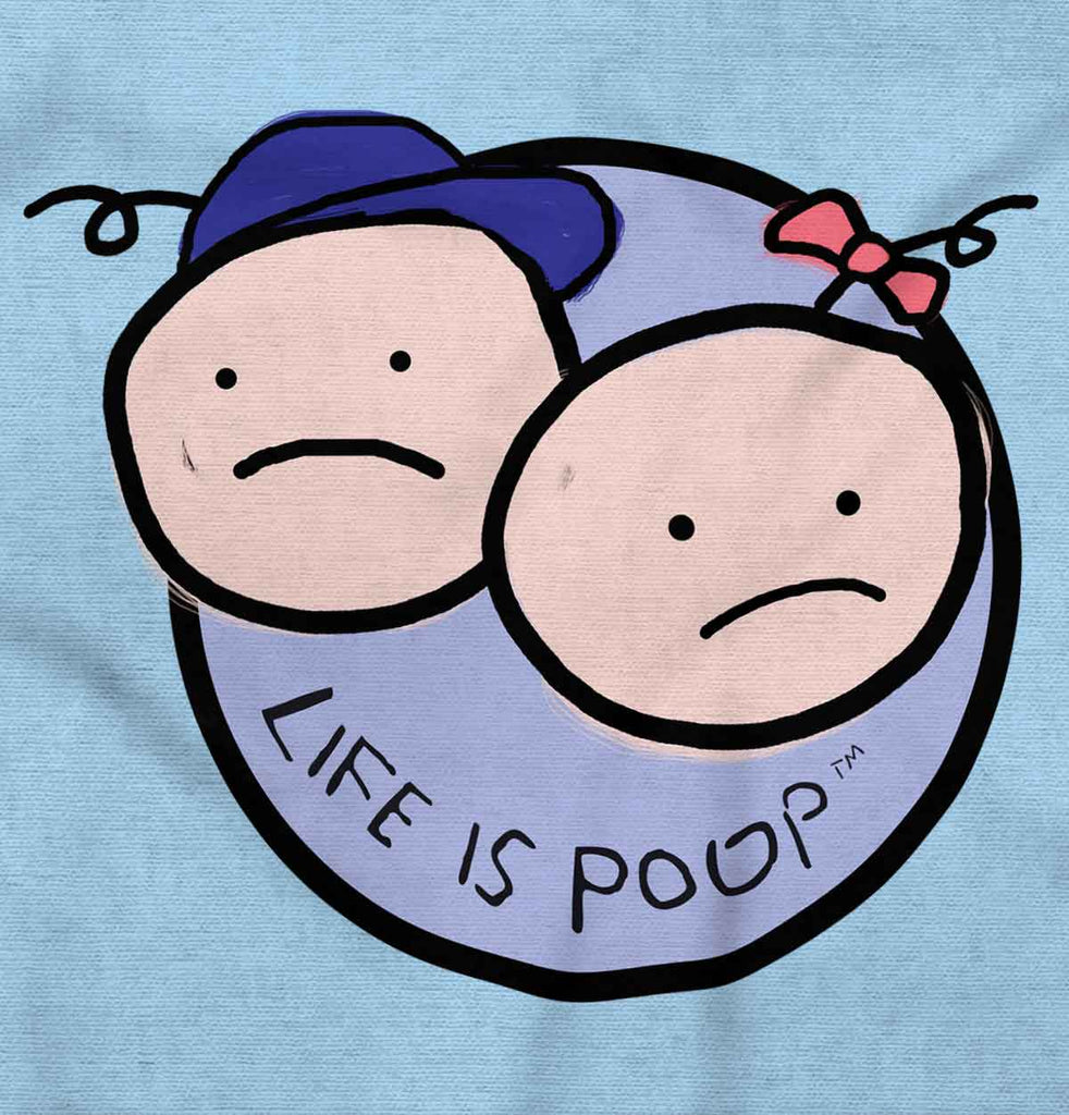 Boy and Girl Logo Infant Toddler T Shirt-Direct To Garment Print-Brisco Baby