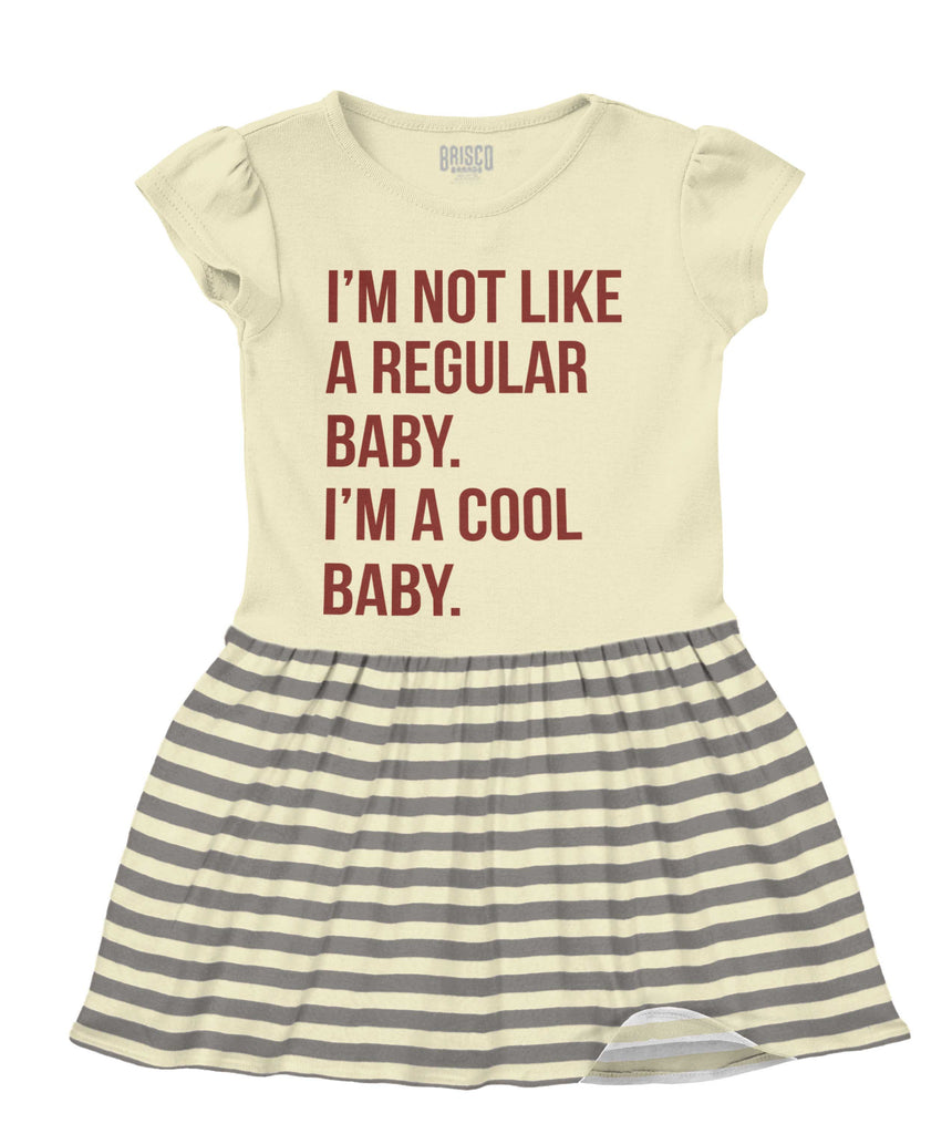 Cool Baby Baby Striped Skirt Dress-Direct To Garment Print-Brisco Baby