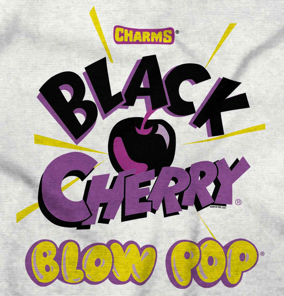 Black Cherry Blow Pop Romper Bodysuit-Direct To Garment Print-Brisco Baby