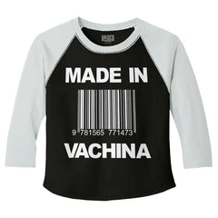 Made In Vachina Toddler Baseball-Direct To Garment Print-Brisco Baby