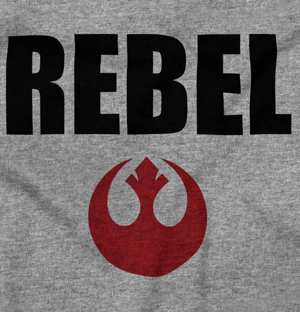 Rebel Star Wars Infant Toddler T Shirt-Direct To Garment Print-Brisco Baby
