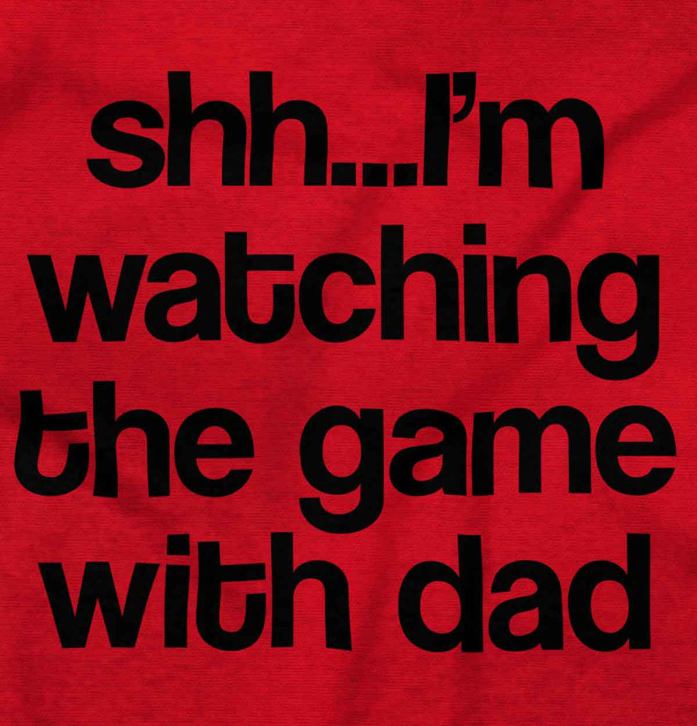 Watching the Game Toddler Pullover Hoodie-Direct To Garment Print-Brisco Baby