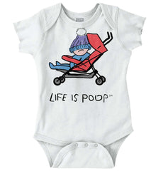 Winter Stroller Romper Bodysuit-Direct To Garment Print-Brisco Baby