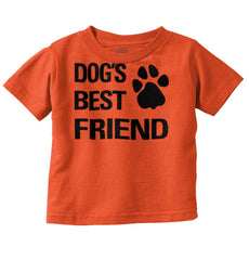Dog's Best Friend Infant Toddler T Shirt-Direct To Garment Print-Brisco Baby