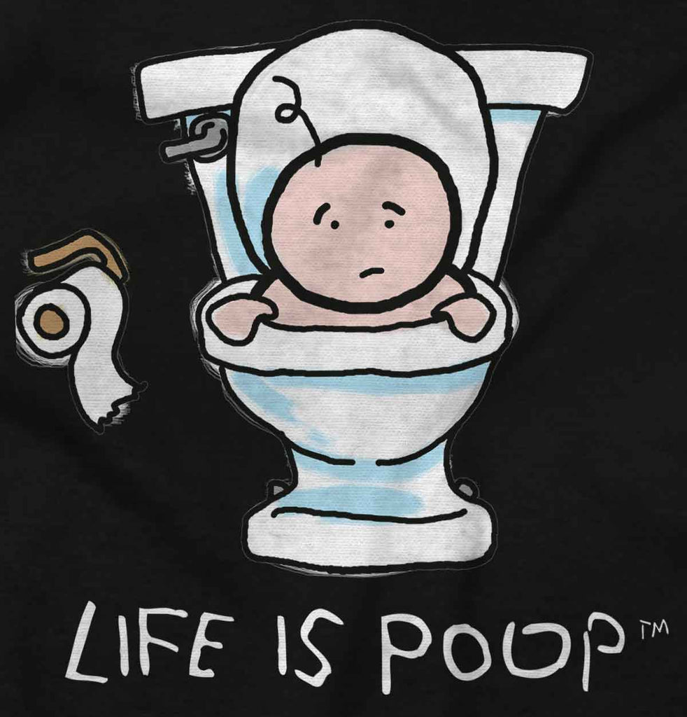 Baby Toilet Infant Toddler T Shirt-Direct To Garment Print-Brisco Baby