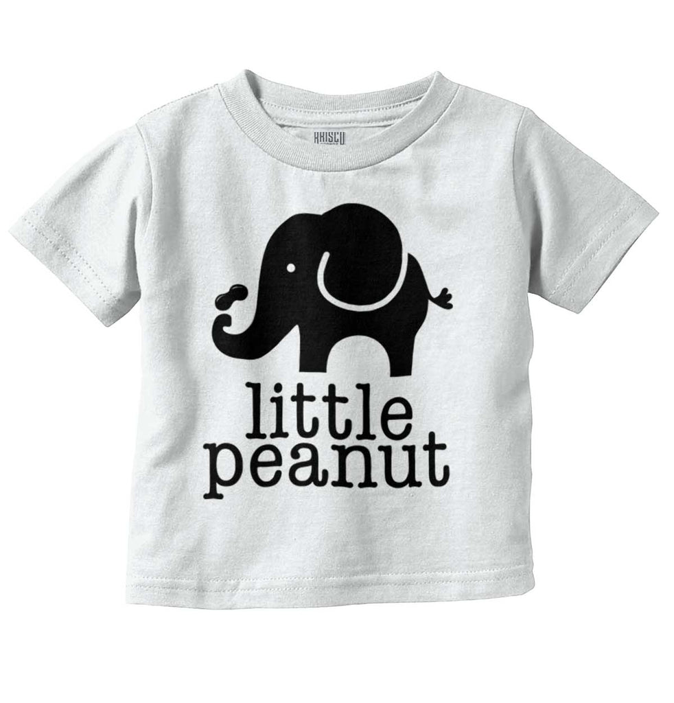 Elephant Peanut Infant Toddler T Shirt-Direct To Garment Print-Brisco Baby