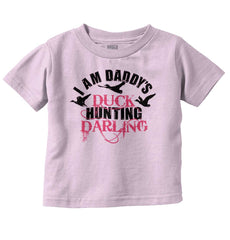 Duck Hunting Darling Infant Toddler T Shirt-Direct To Garment Print-Brisco Baby