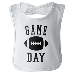 Game Day Infant Baby Bib-Direct To Garment Print-Brisco Baby